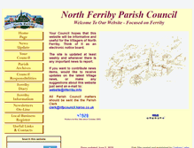 Tablet Screenshot of nferriby.info